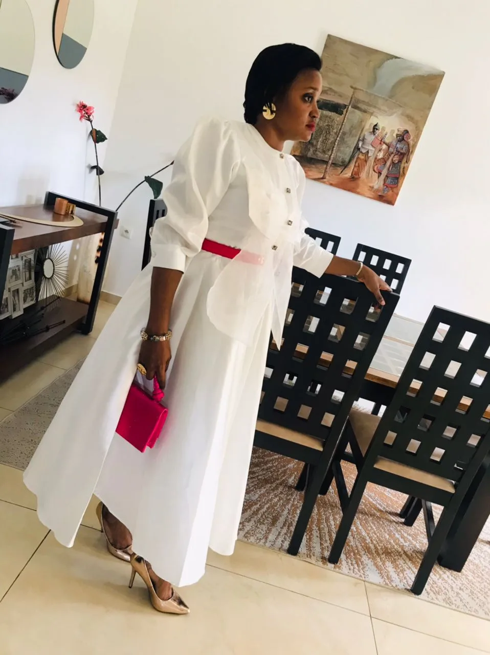 Robes wax sur mesure – modèle 6 | PriStyle Douala
