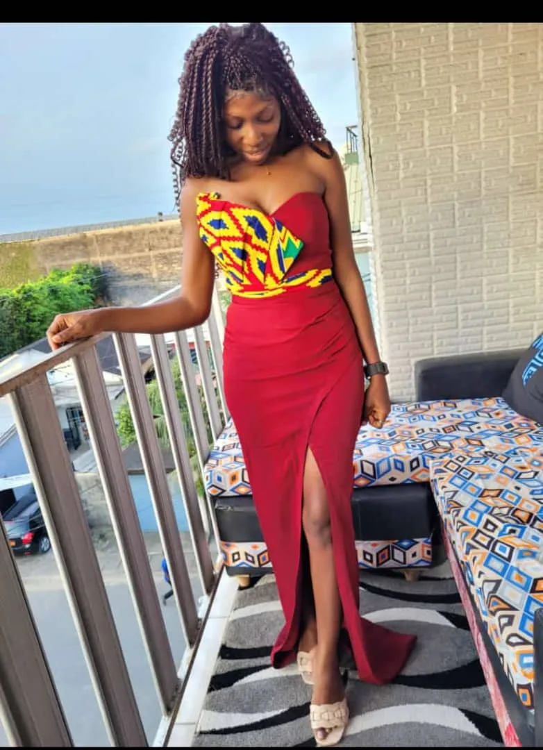 Robes wax sur mesure – modèle 4 | PriStyle Douala