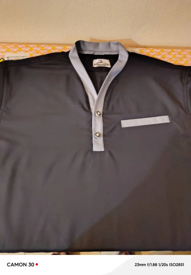 Chemises wax sur mesure – modèle 6 | PriStyle Douala